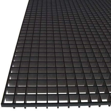 Egg Crate Panel | Polystyrene | 21-3/4" x 21-3/4" with 1/2" x 1/2" x 3/8" Cell Size