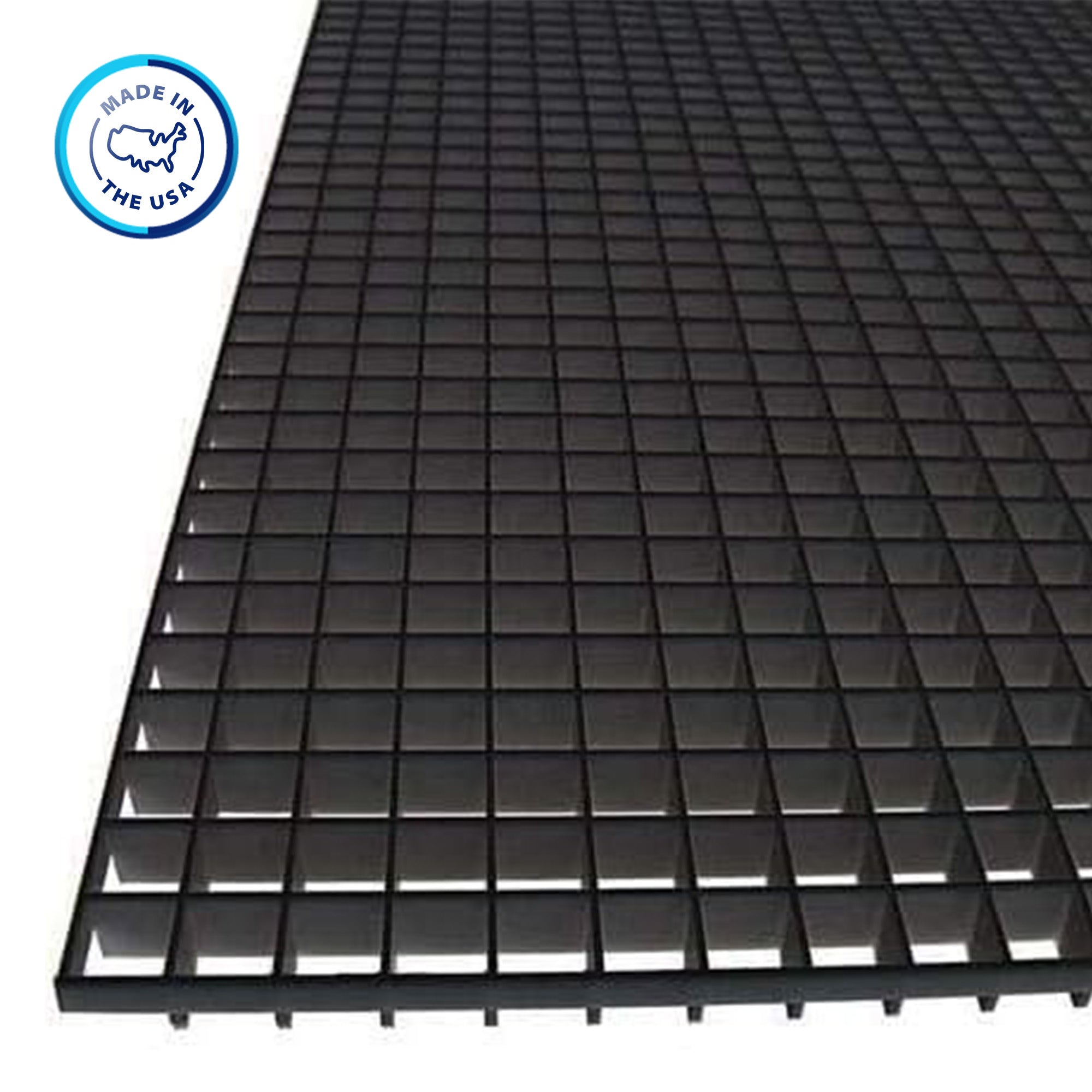 Egg Crate Panel | Polystyrene | 21-3/4" x 21-3/4" with 1/2" x 1/2" x 3/8" Cell Size
