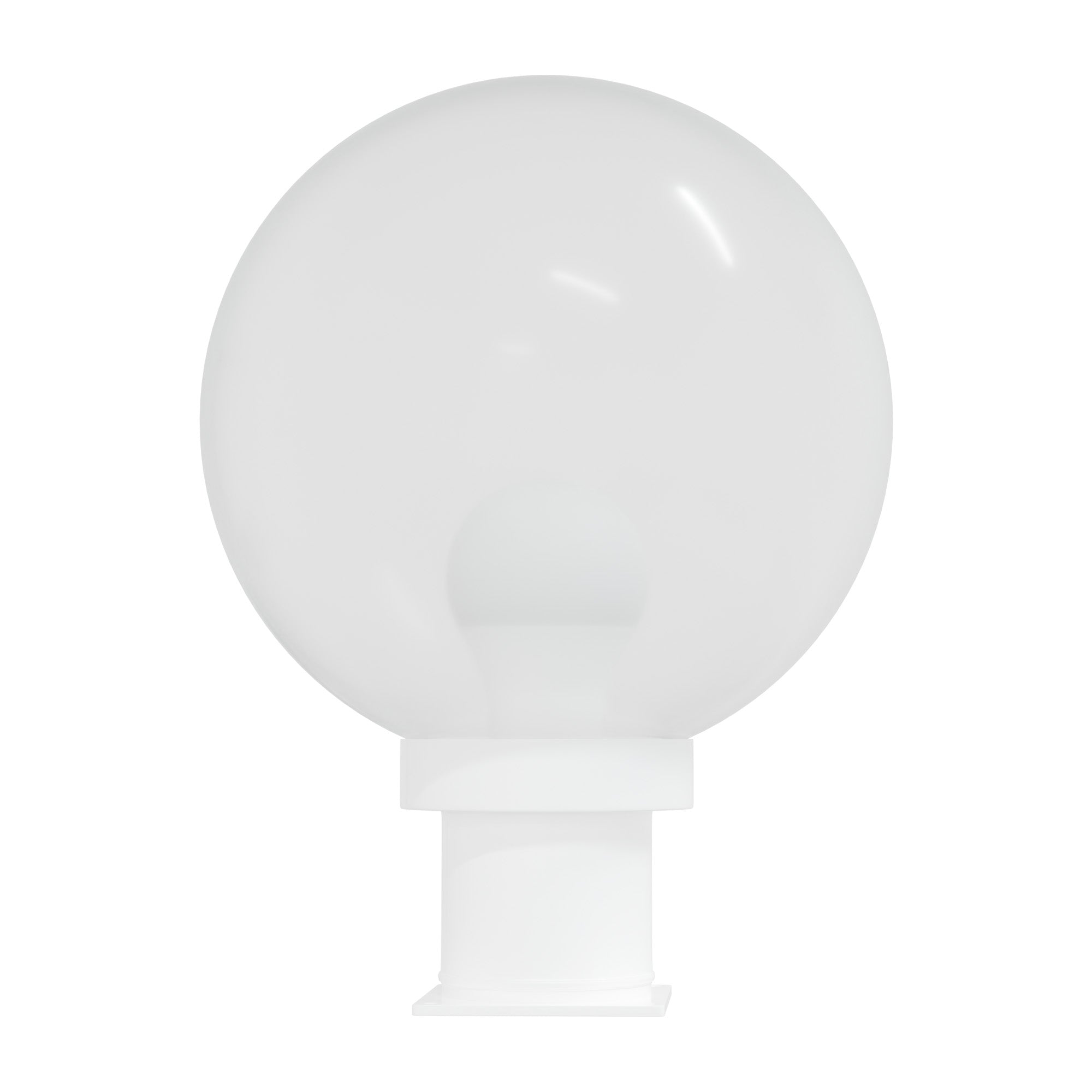 10" Globe Pier Mount Outdoor Lighting with LED Lamp