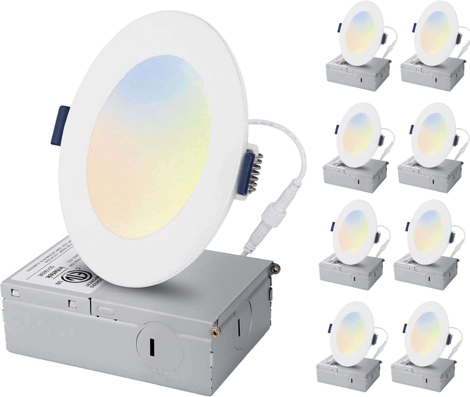 KastLite 5CCT LED Recessed Dimmable Ceiling Light with Junction Box