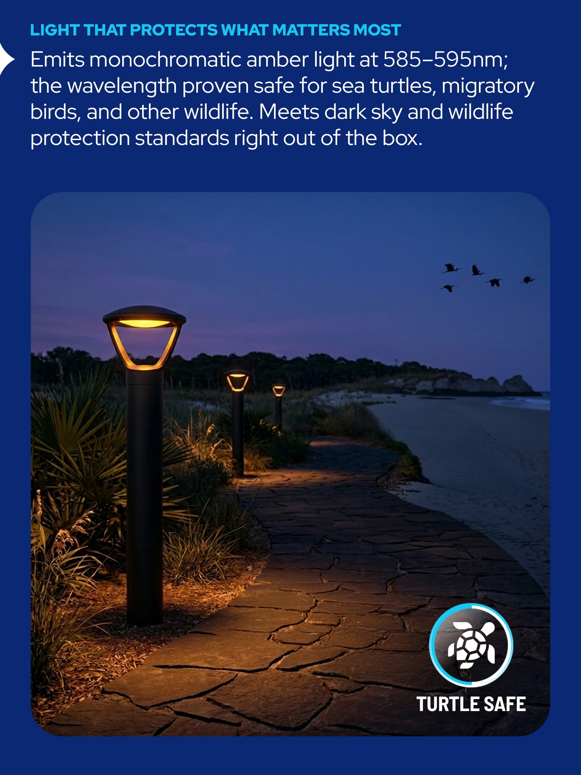 AmberLED Aeroform Bollards