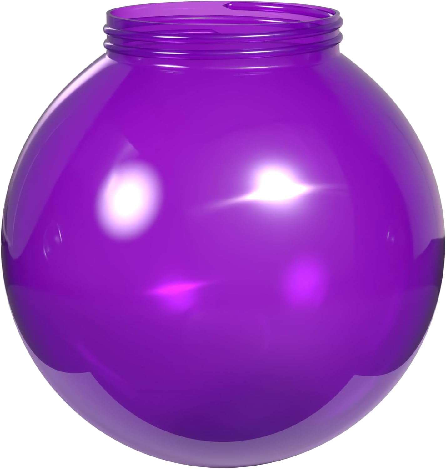 Colored 6" Lamp Post Globe