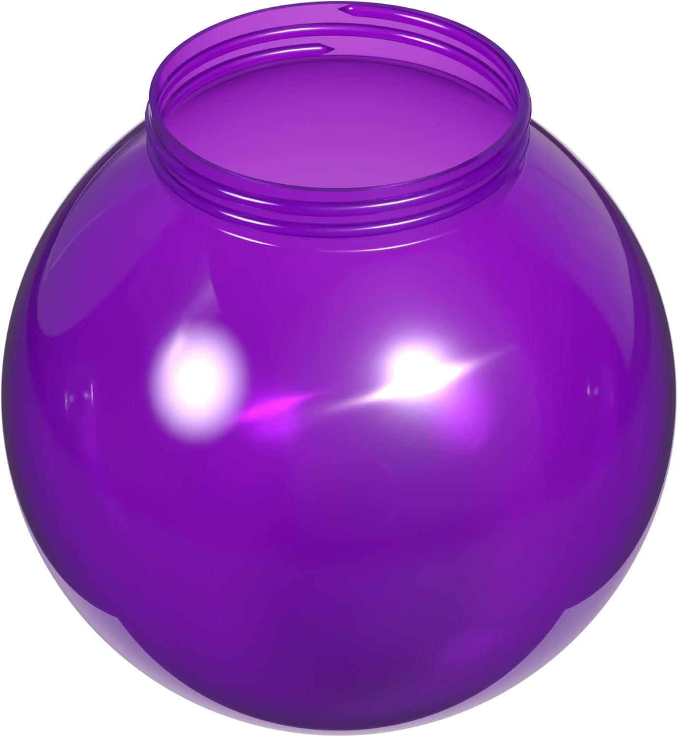 Colored 6" Lamp Post Globe