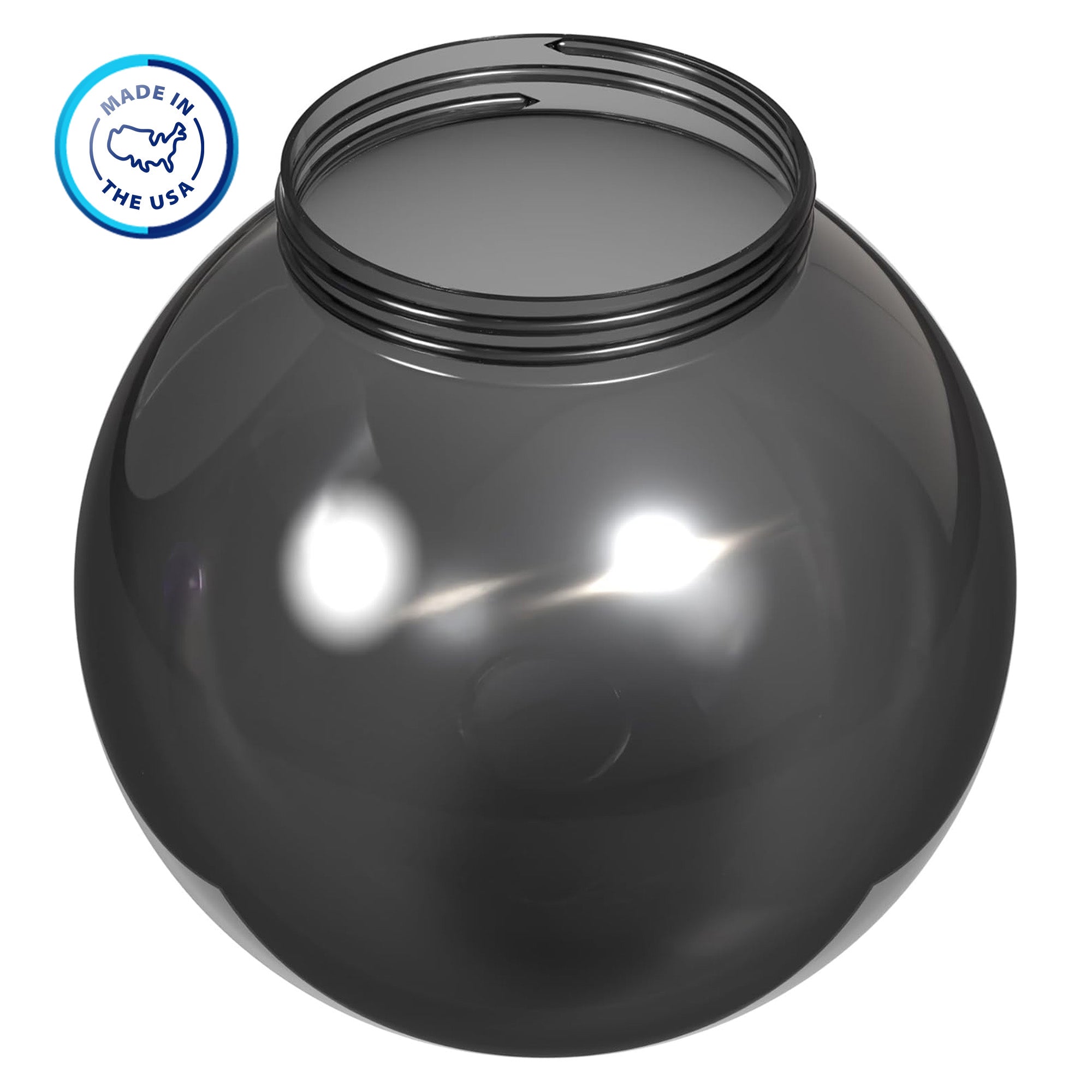 Colored 6" Lamp Post Globe