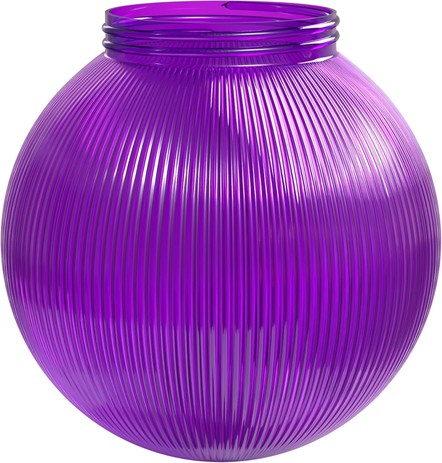 Colored 6" Lamp Post Globe