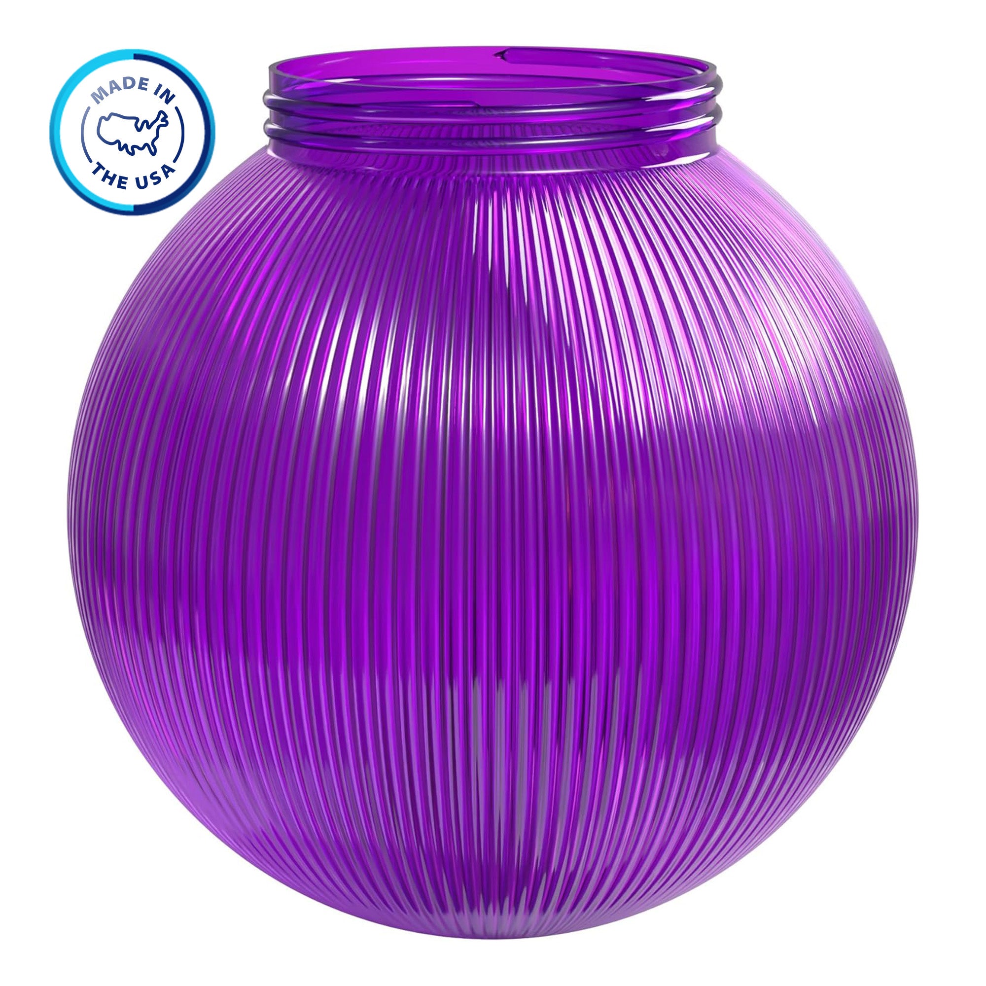 Colored 6" Lamp Post Globe