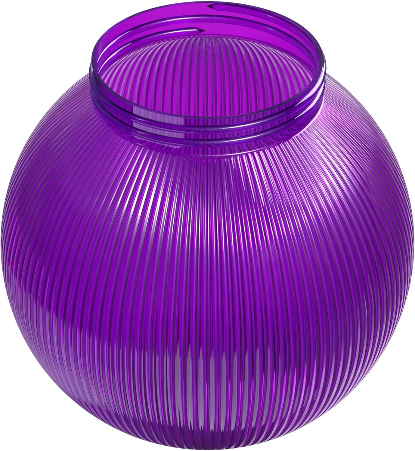 Colored 6" Lamp Post Globe