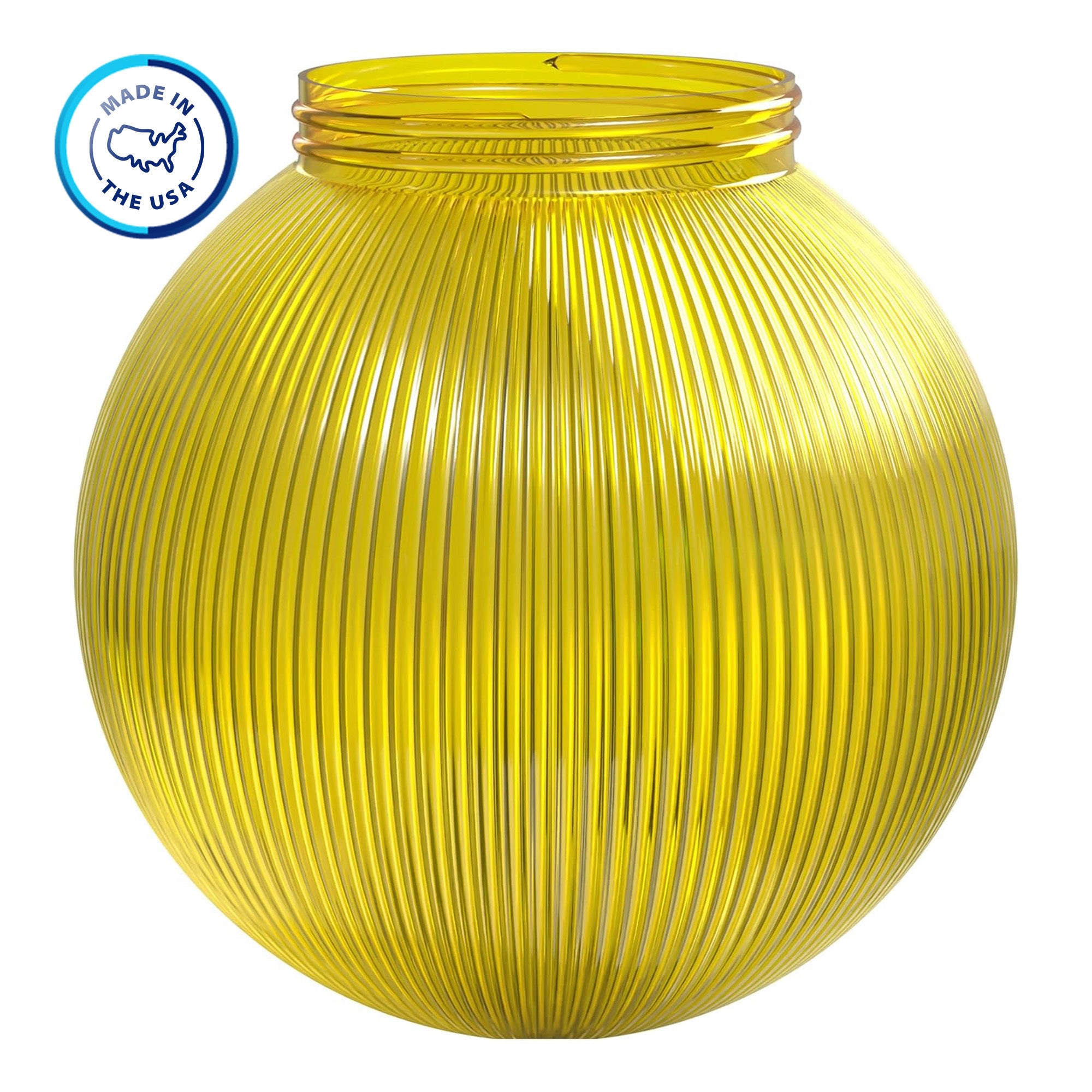 Colored 6" Lamp Post Globe