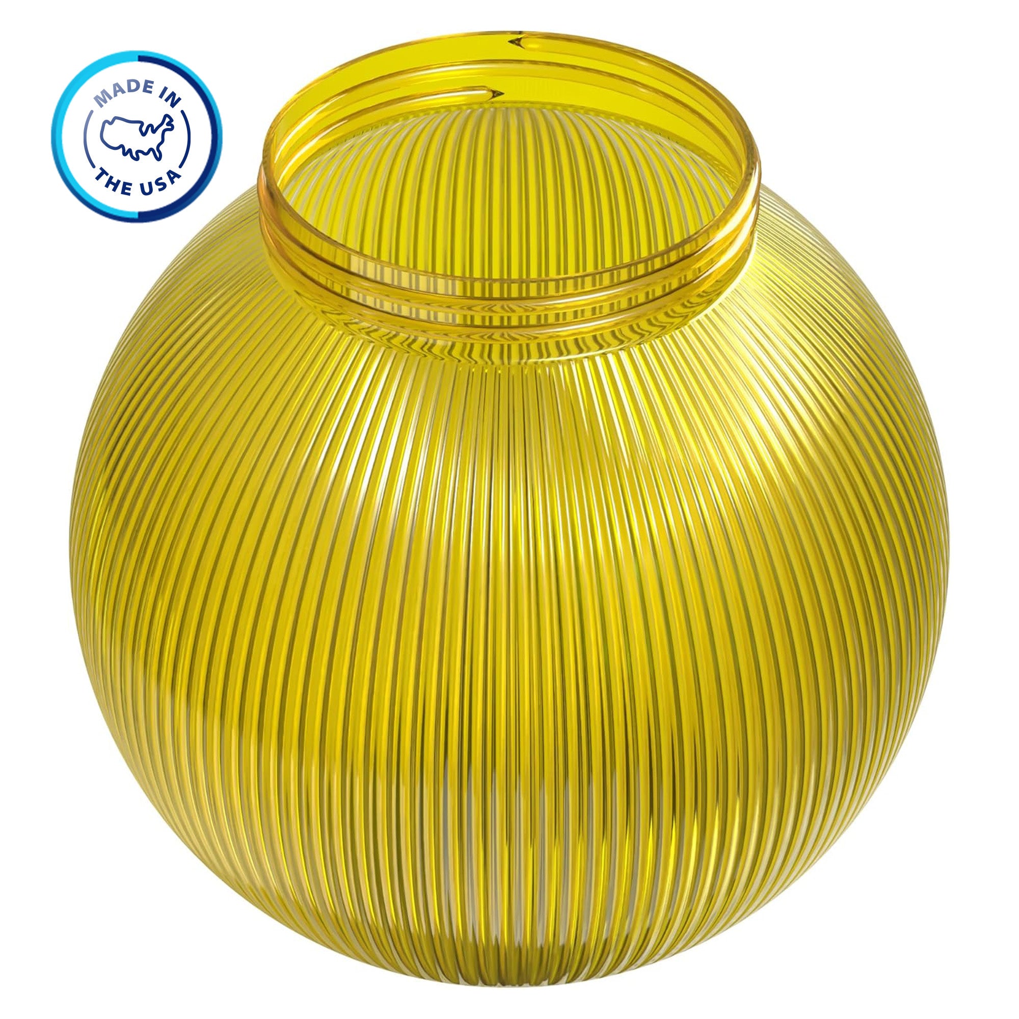 Colored 6" Lamp Post Globe