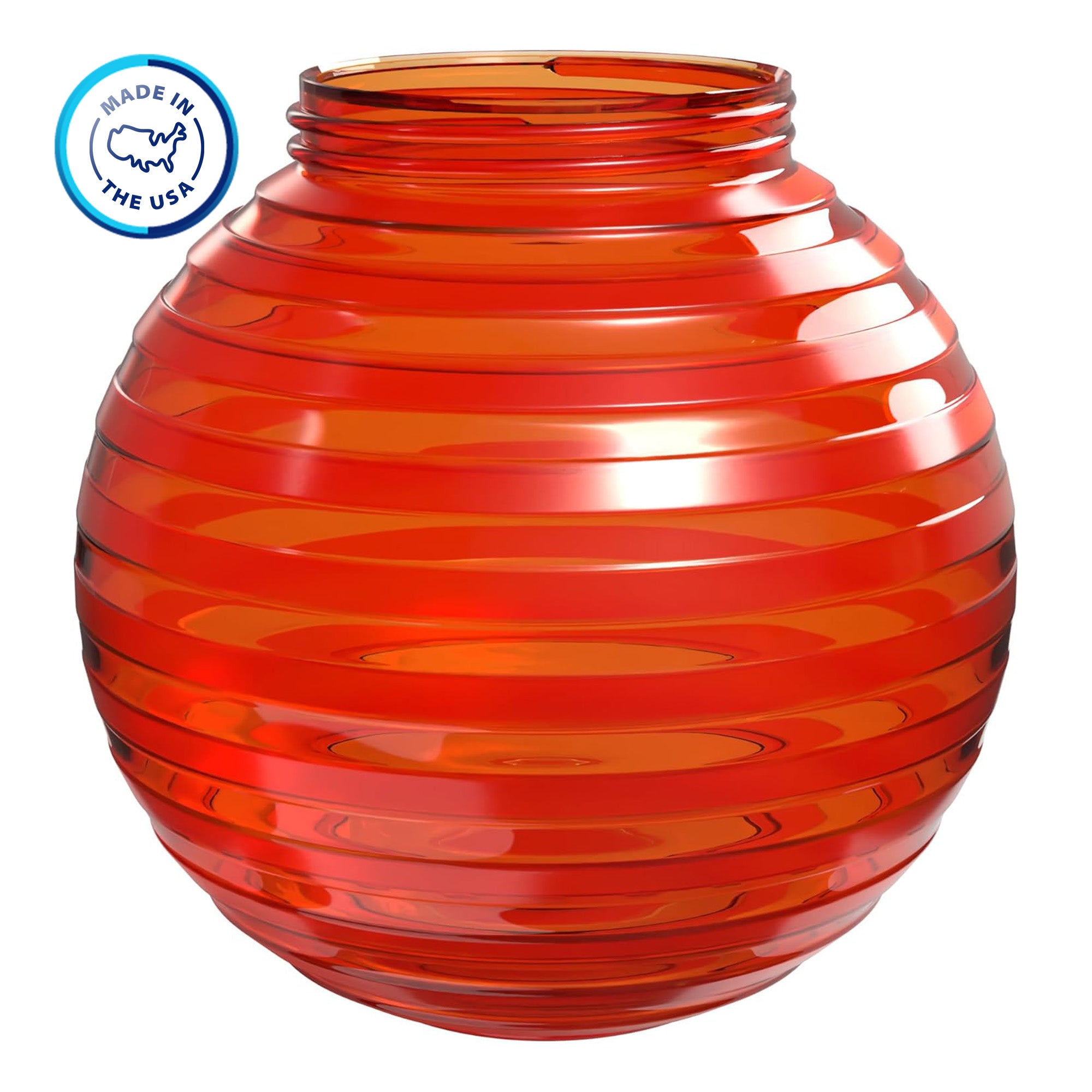 Colored 6" Lamp Post Globe