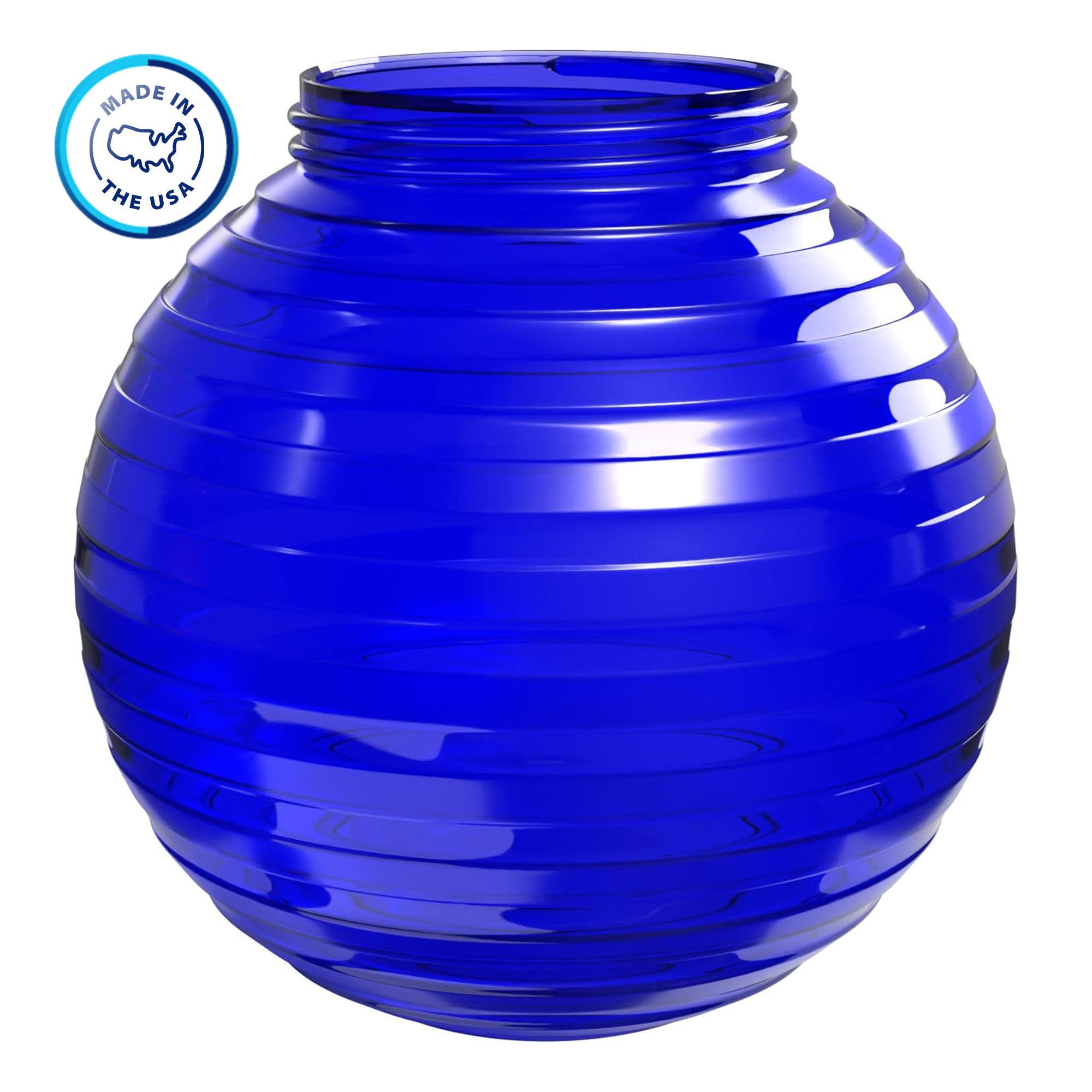 Colored 6" Lamp Post Globe