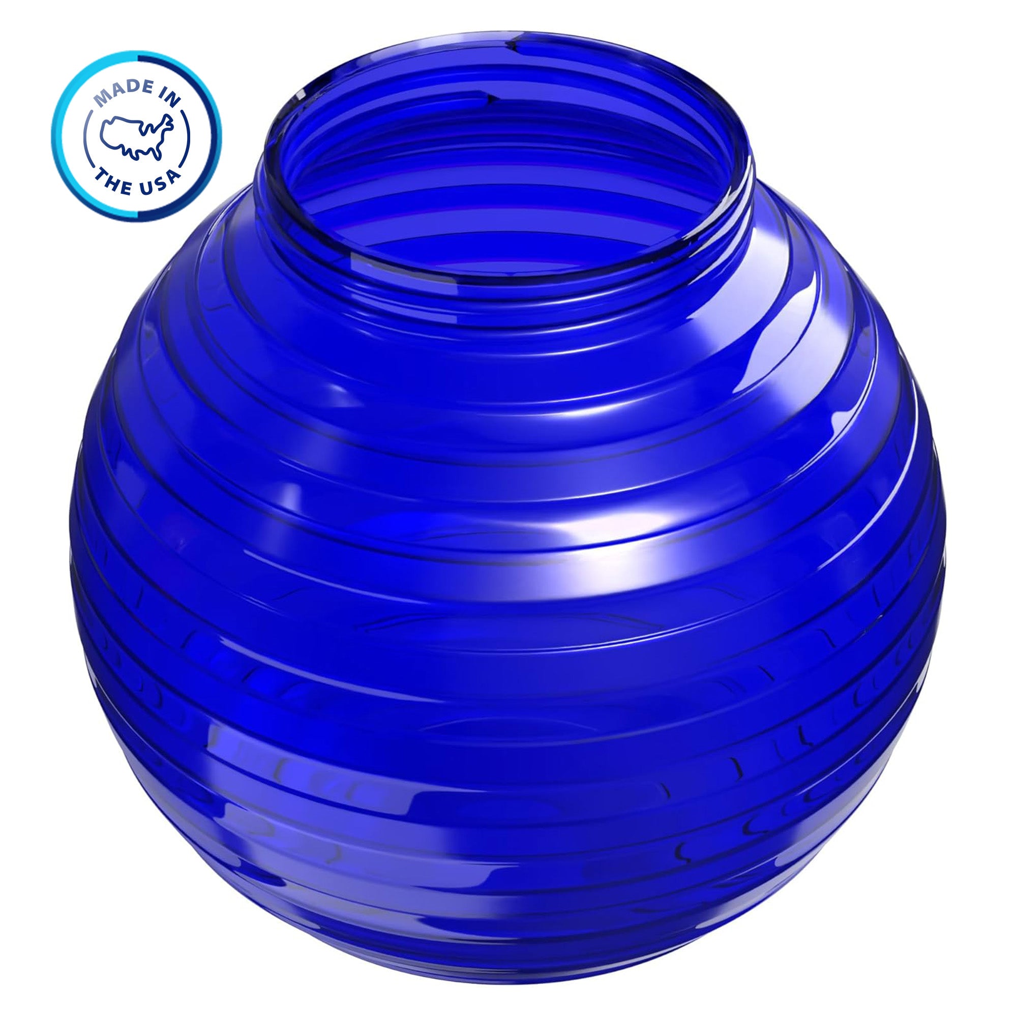 Colored 6" Lamp Post Globe