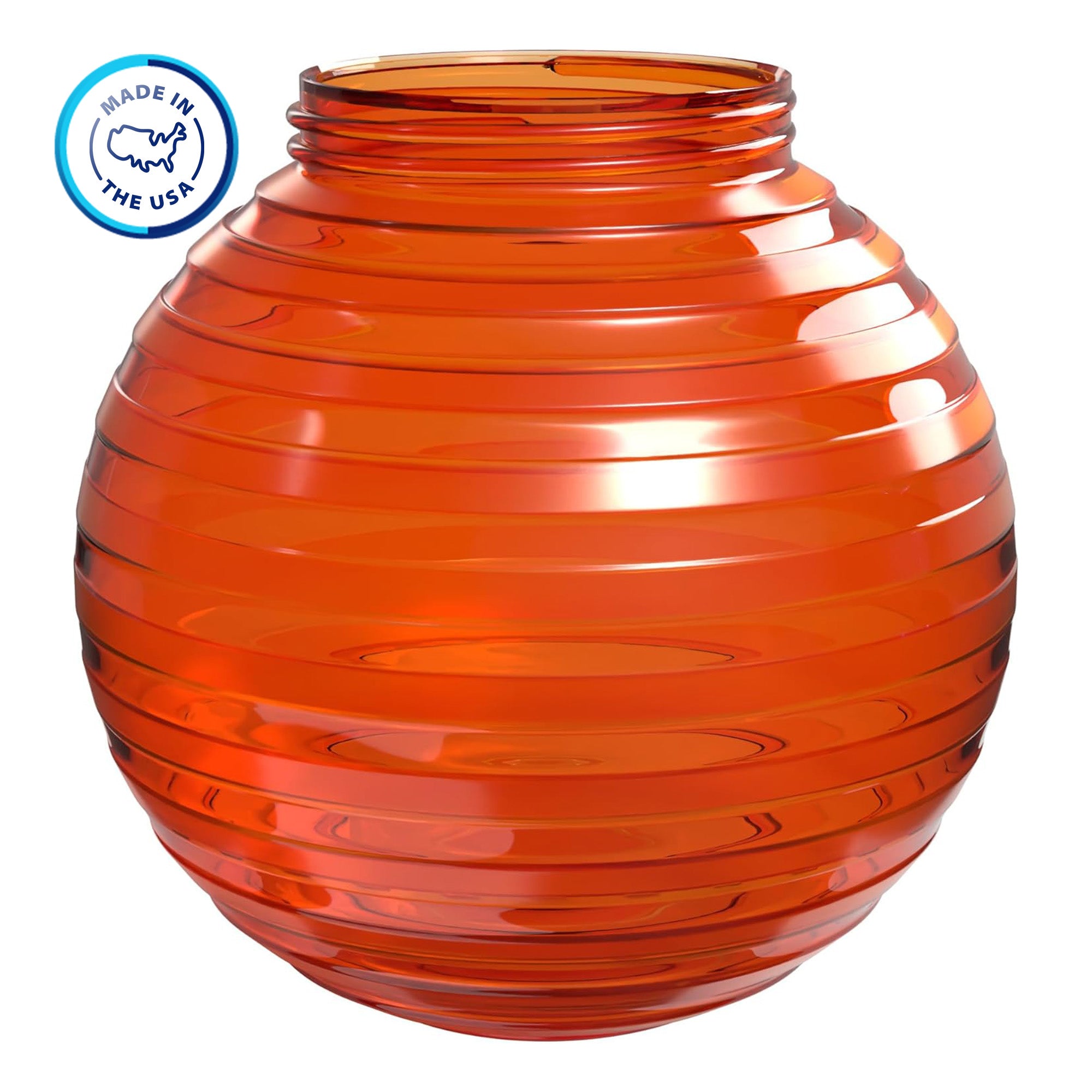 Colored 6" Lamp Post Globe