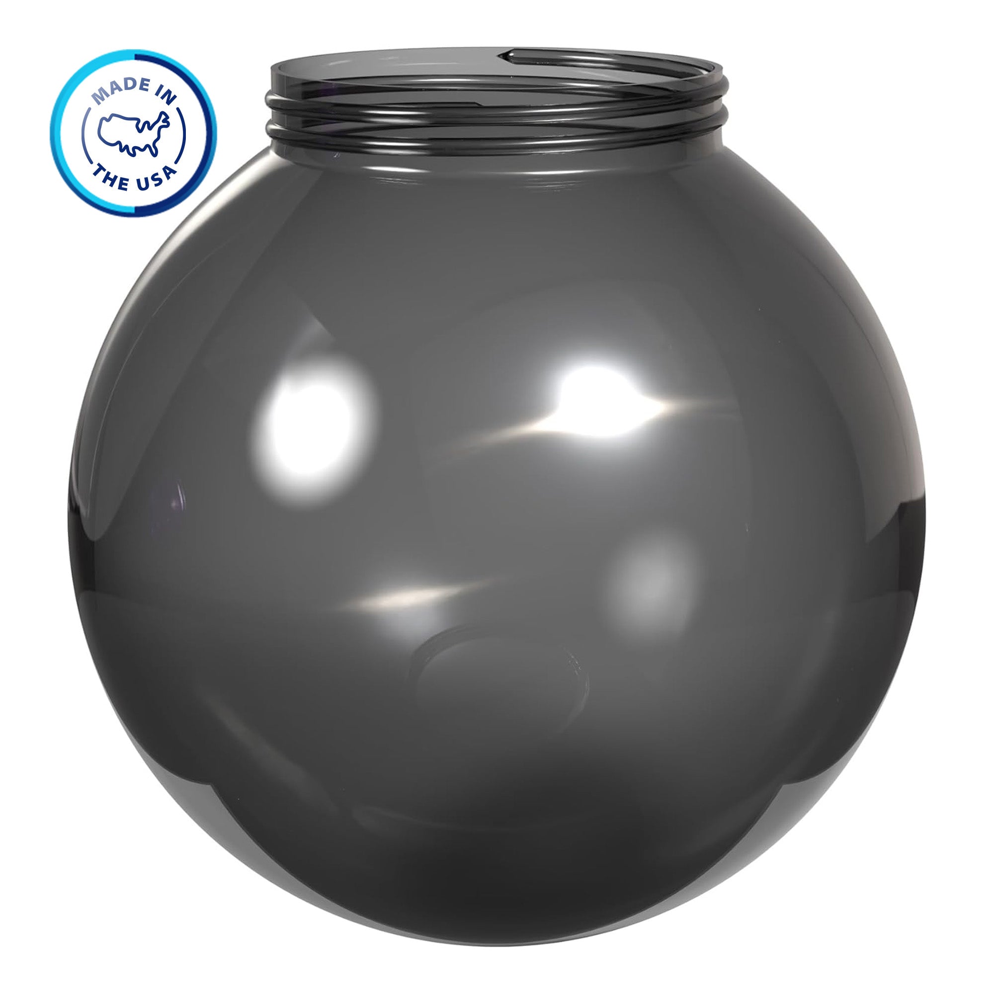 Colored 6" Lamp Post Globe