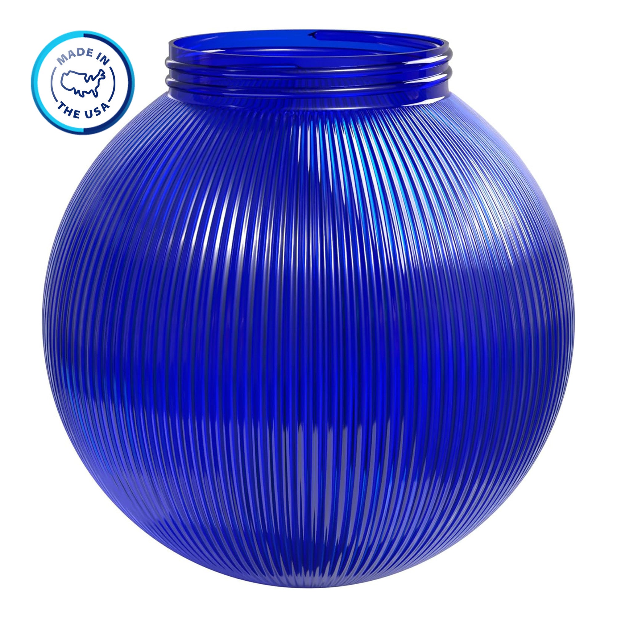 Colored 6" Lamp Post Globe