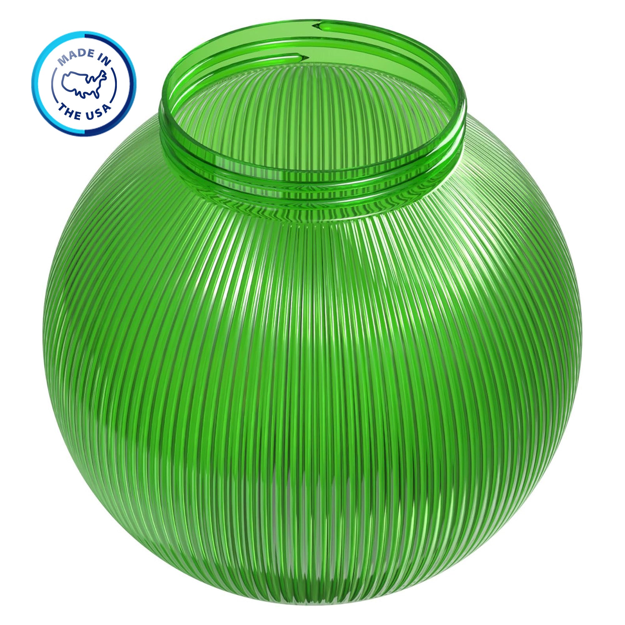 Colored 6" Lamp Post Globe
