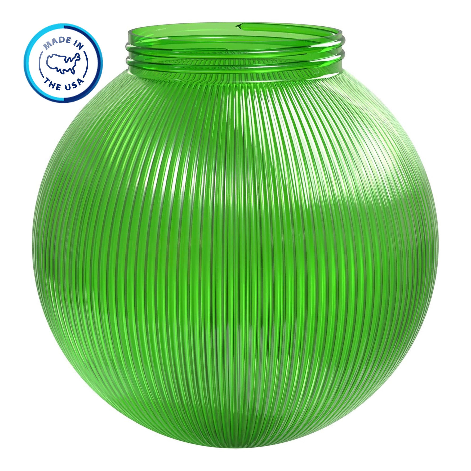 Colored 6" Lamp Post Globe