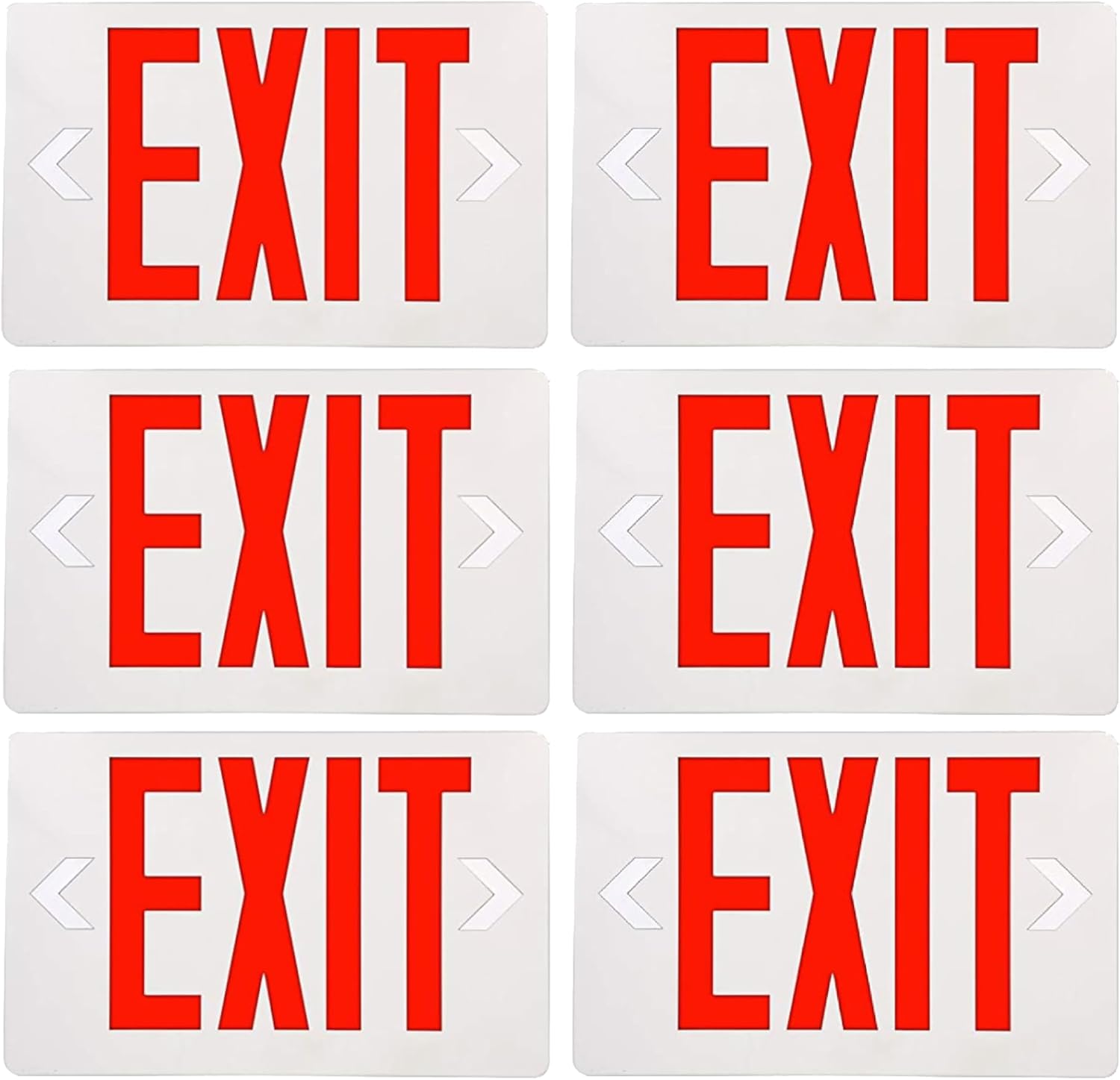 KastLite LED Exit Sign | Emergency Exit Sign with 90 Min Battery Backup