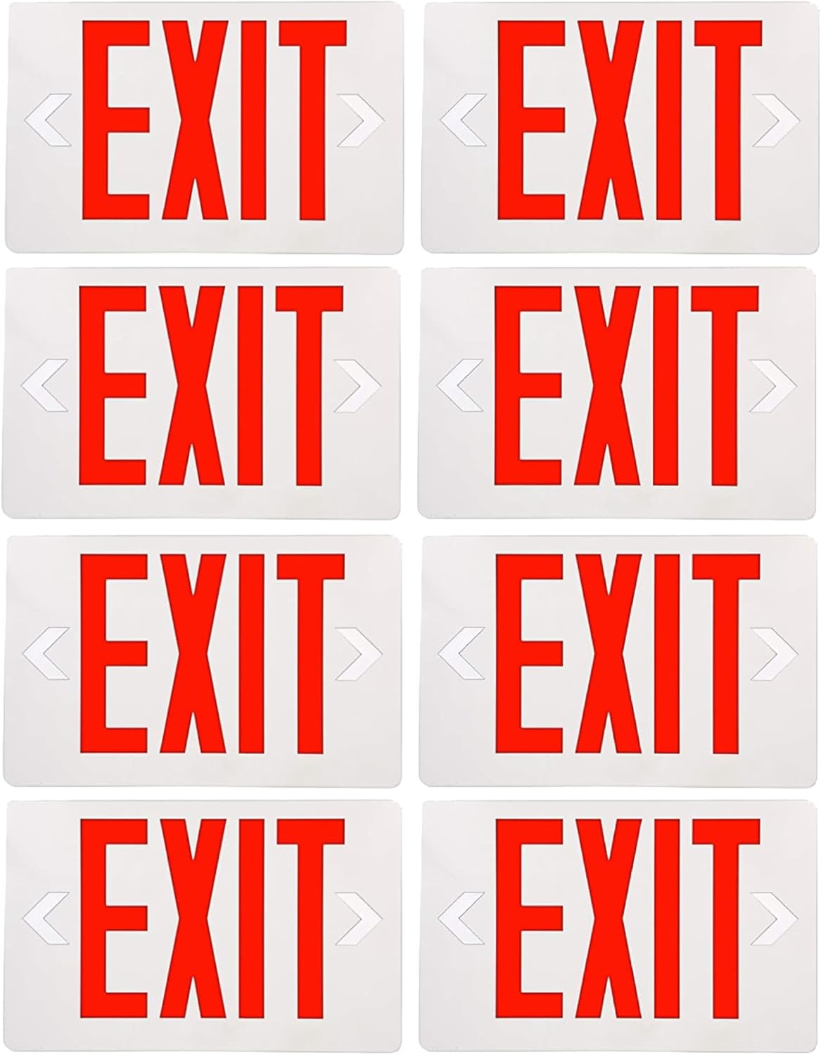 KastLite LED Exit Sign | Emergency Exit Sign with 90 Min Battery Backup