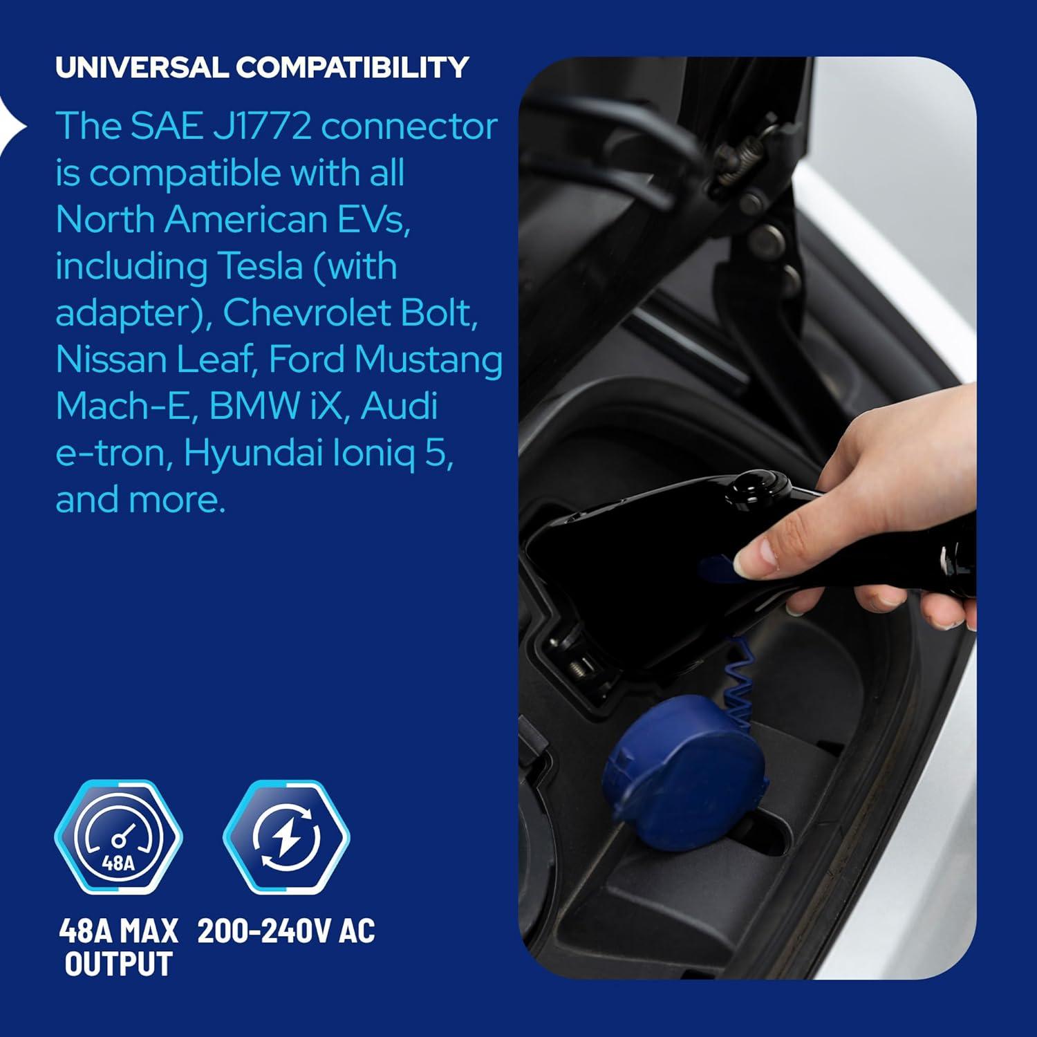 EVC-L2-S48-18 BreezEV 48 Amp EV Level 2 Charger | KASTLITE