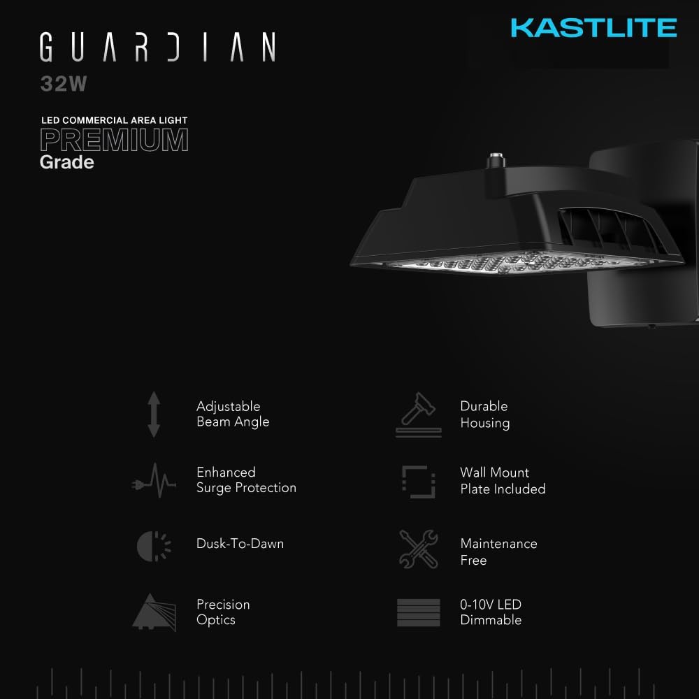 KastLite LED Dusk to Dawn Commercial Flood Light