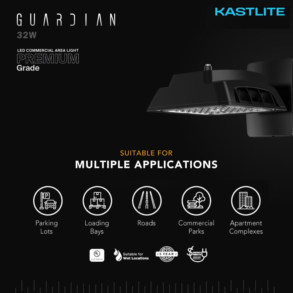 KastLite LED Dusk to Dawn Commercial Flood Light