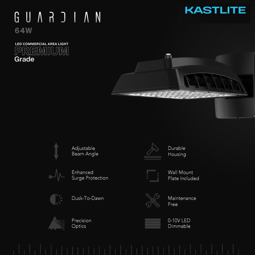 KastLite LED Dusk to Dawn Commercial Flood Light