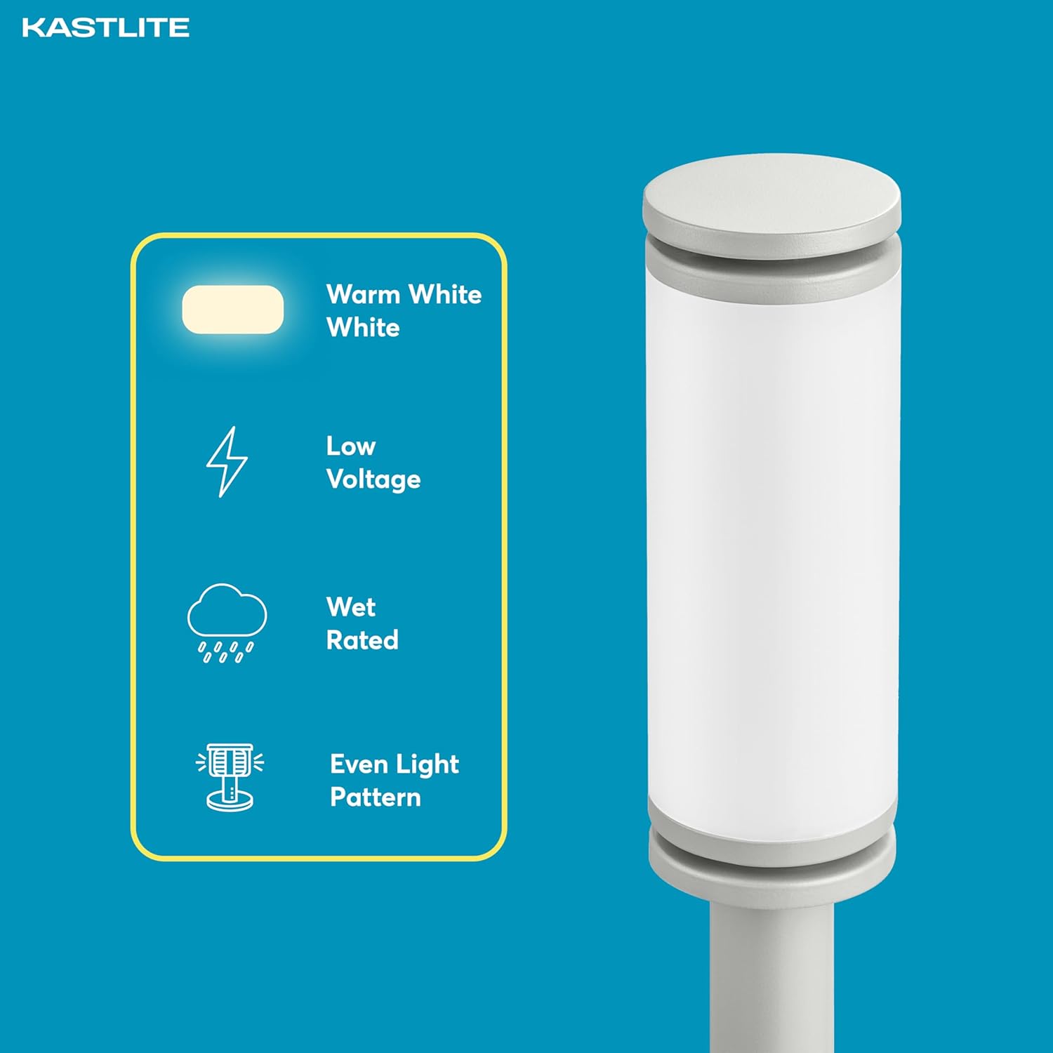 2.5W 100LM LED Path Bollard Light