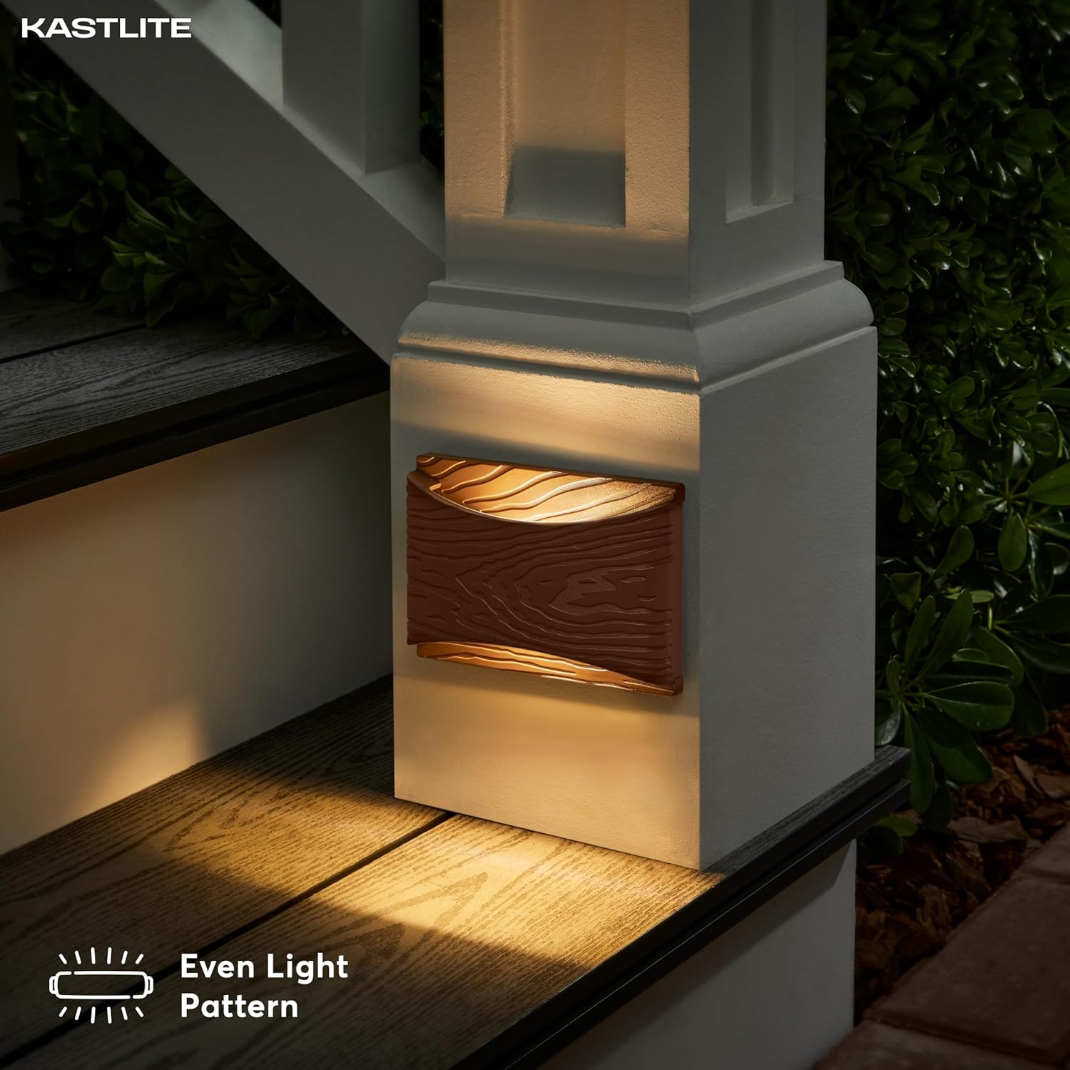 Rectangle LED deck and step light