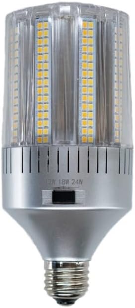 HID LED-8029E345-A-FW Post Top Retrofit Lamp specifications and mounting detail