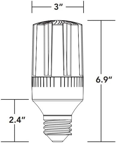 KastLite HID LED-8029M345-A-FW Post Top Retrofit Lamp