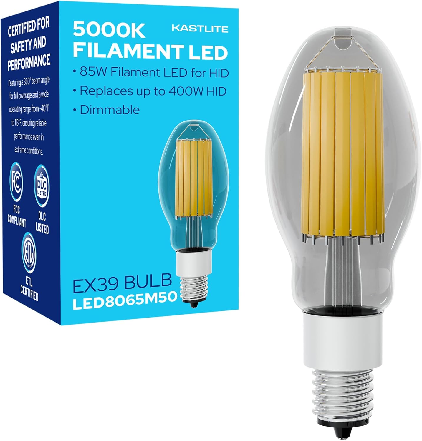 LED-8065M50 Vintage Filament Style LED Edison Bulb Retrofit