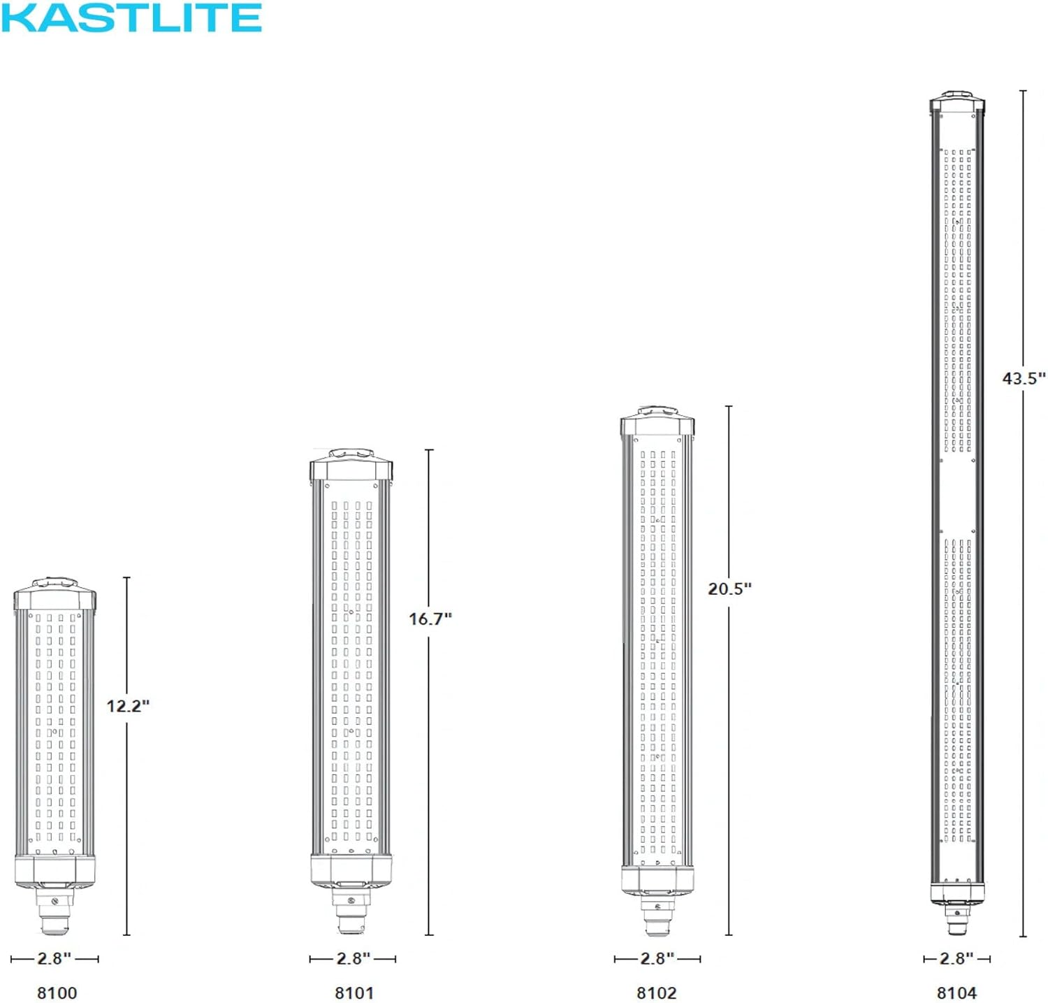 LED-8104-AMB Outdoor SOX Lamp Replacement – 100W LED Bulb