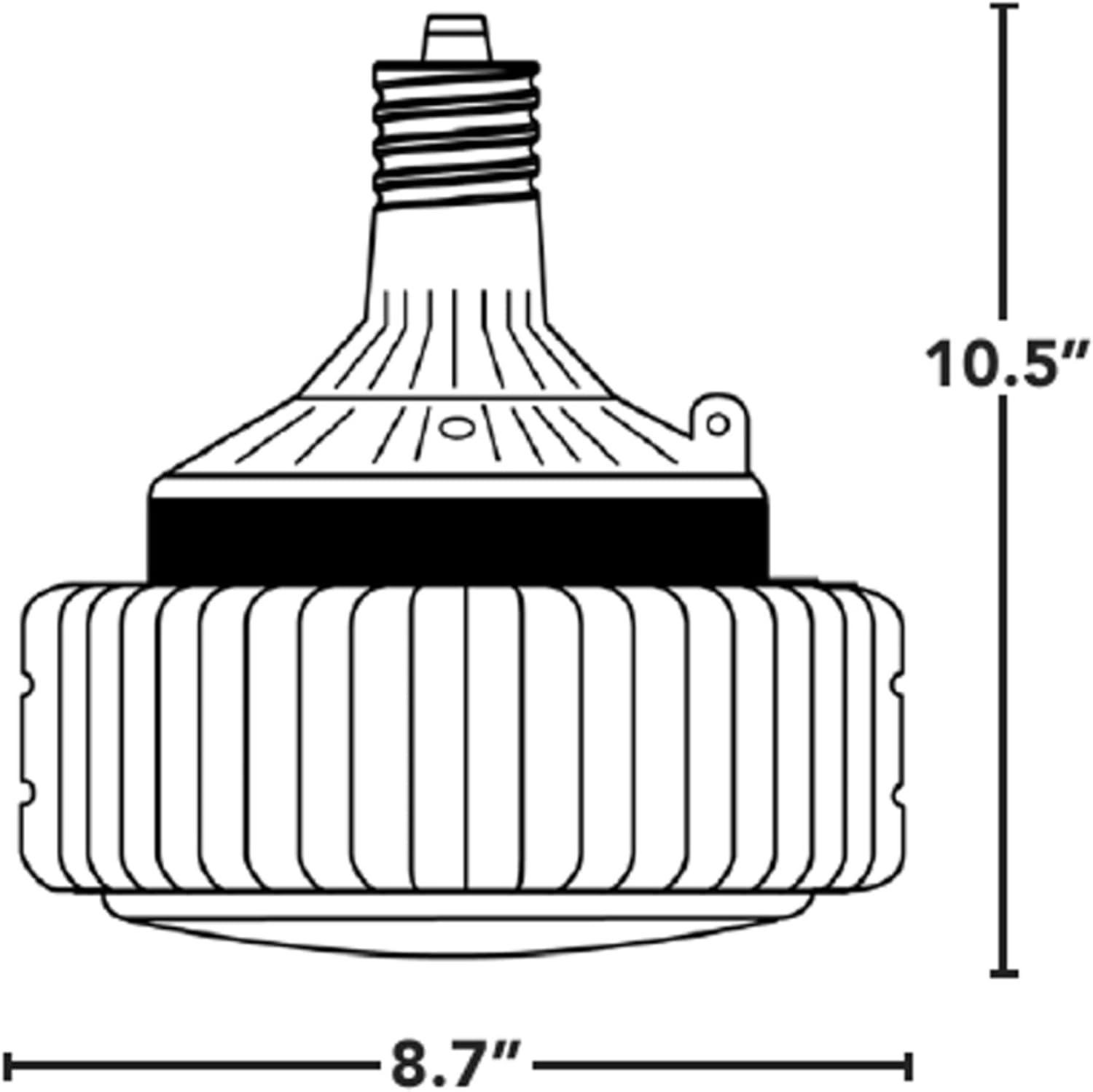 LED-8232M345D 140 Watt Dimmable LED High Bay Retrofit Lamp