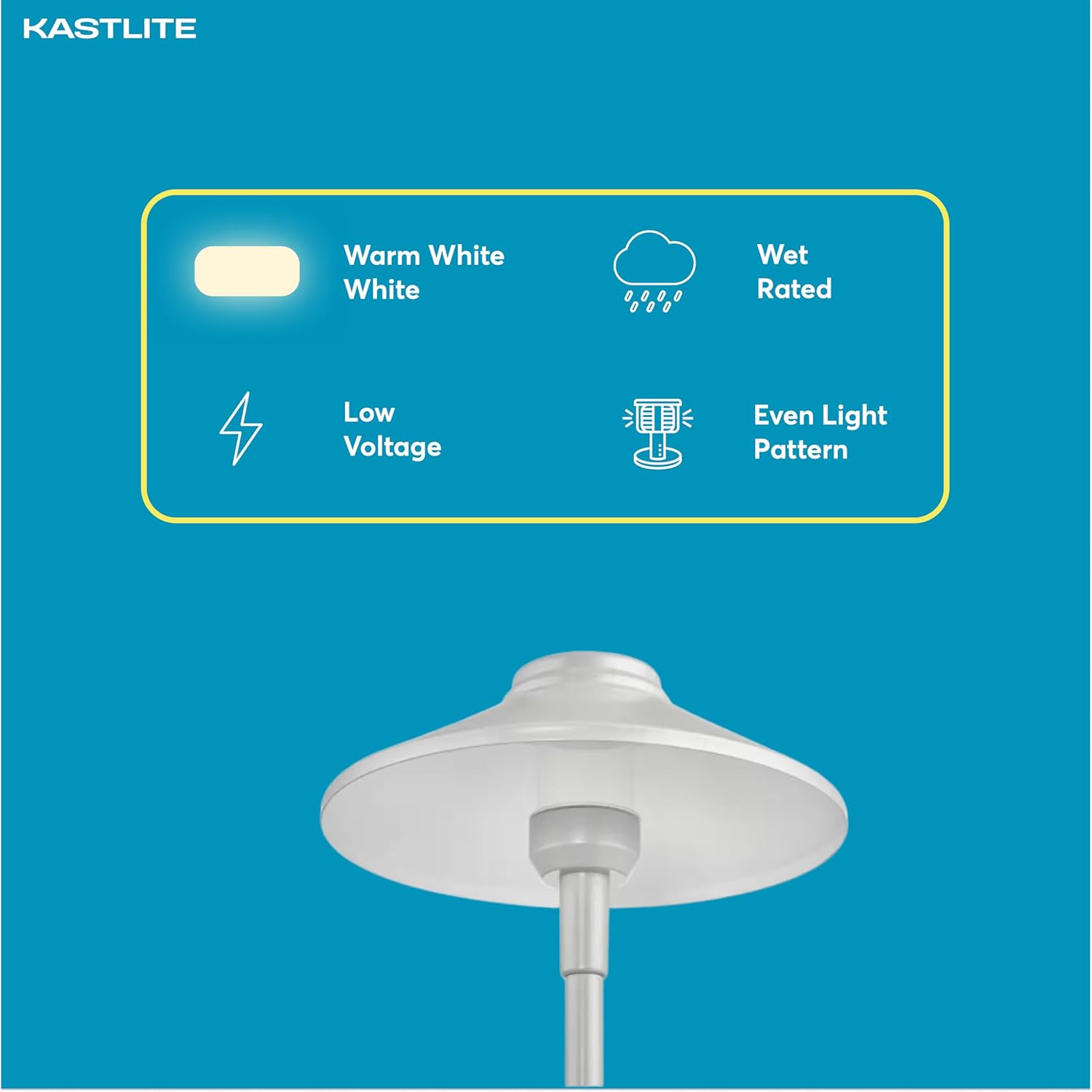 1.6W 100LM LED Single Tier Path Light