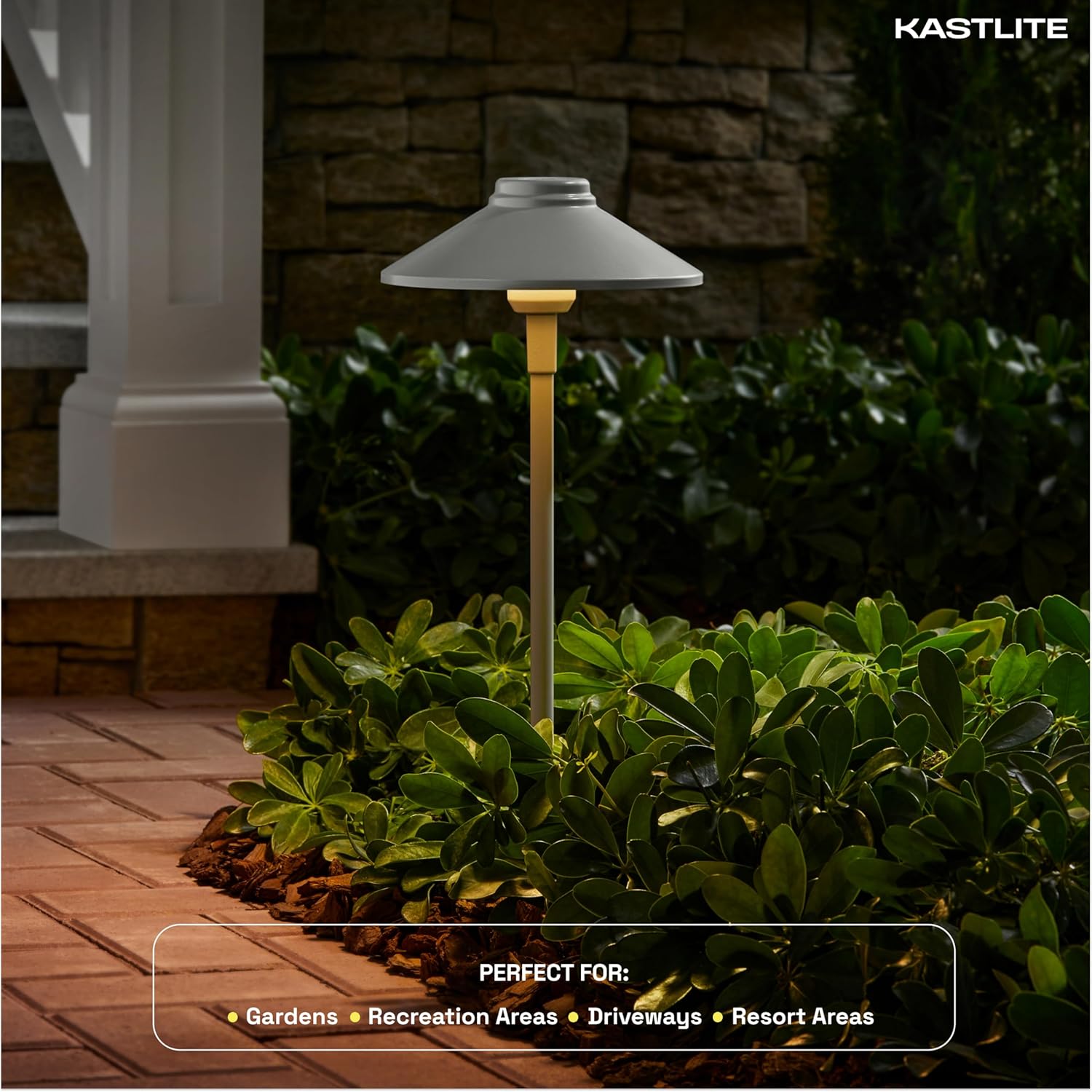 1.6W 100LM LED Single Tier Path Light