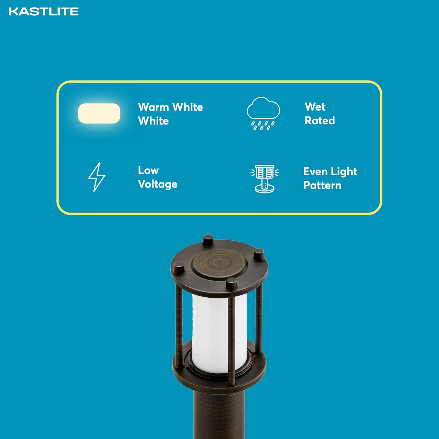 1.4W 100LM LED Bollard Path Light
