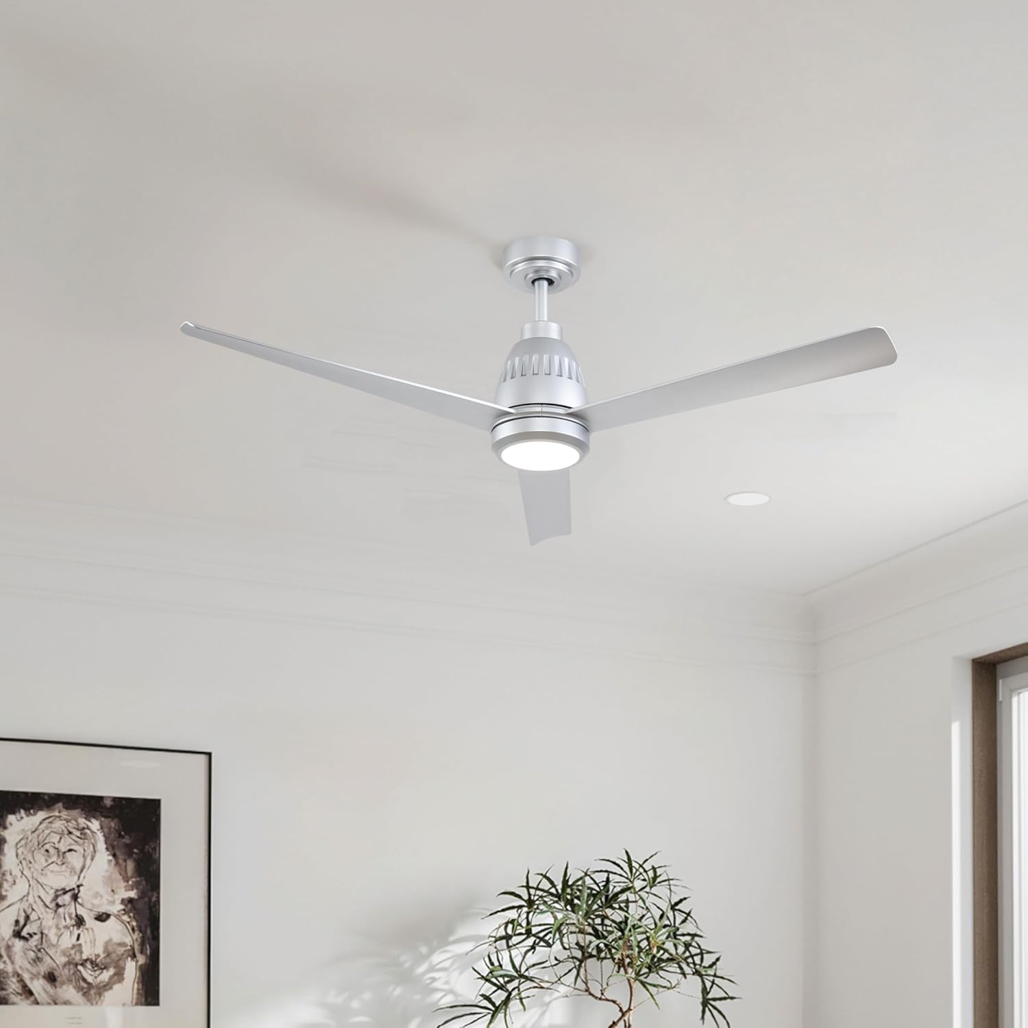 52" Ceiling Fan with Light | Remote Control