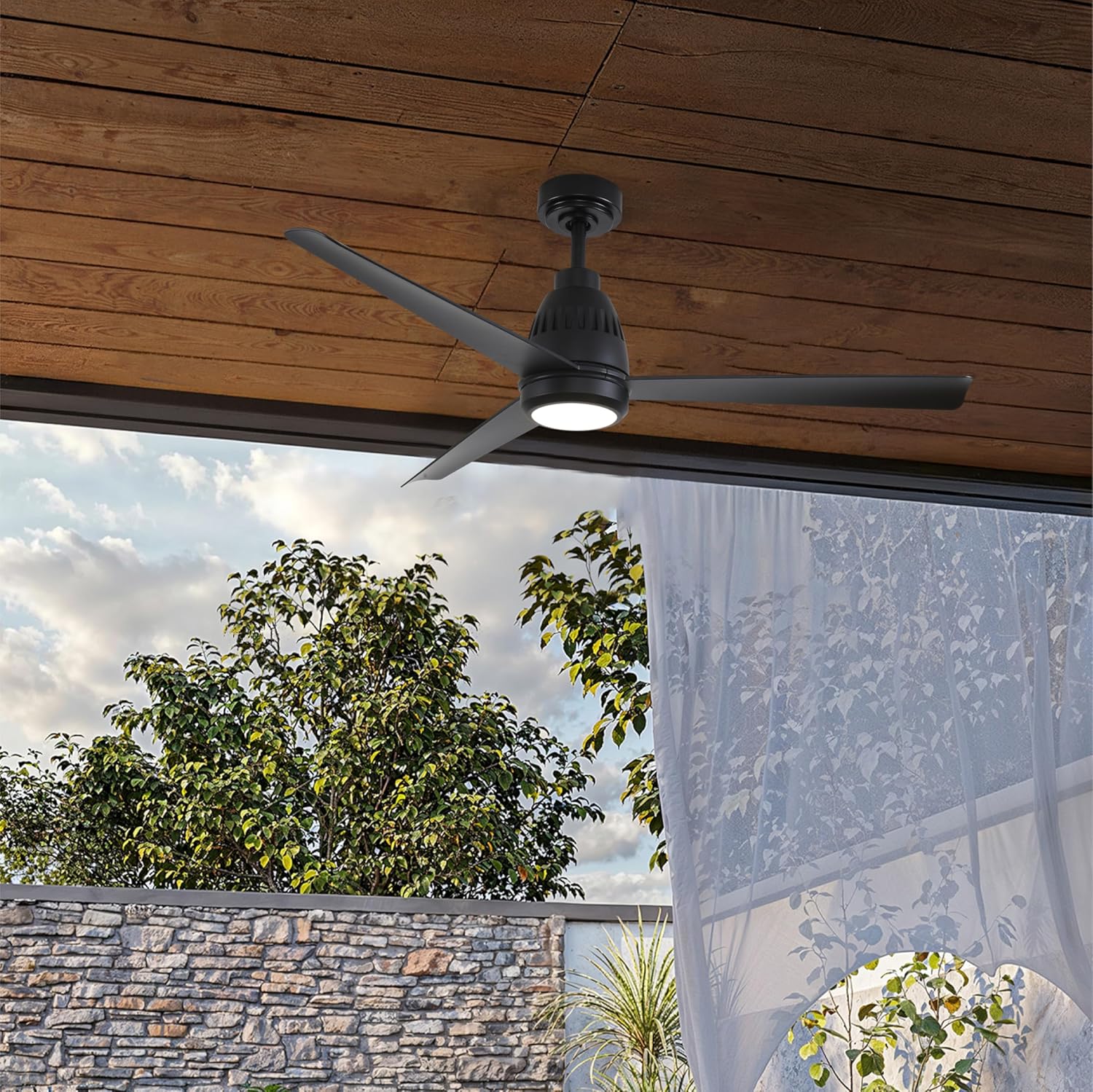 52" Ceiling Fan with Light | Remote Control