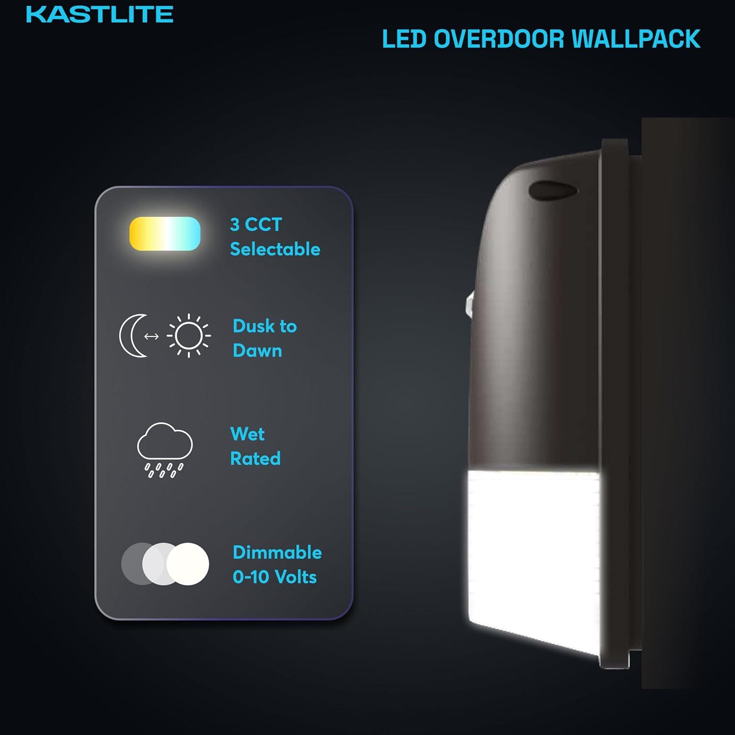 3 Way LED Wall Pack Light with Dusk to Dawn