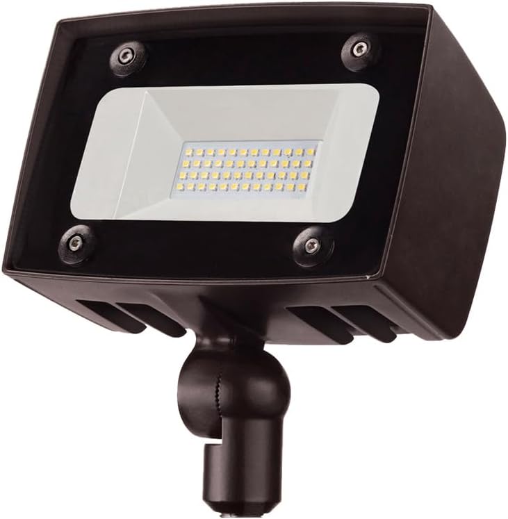 KastLite 50W Dusk to Dawn LED Outdoor Flood Light with Knuckle