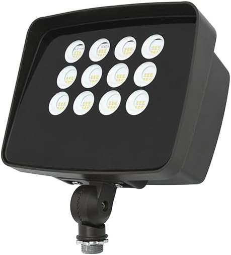 KastLite Commercial Outdoor Photocell LED Flood & Spot Light with Knuckle