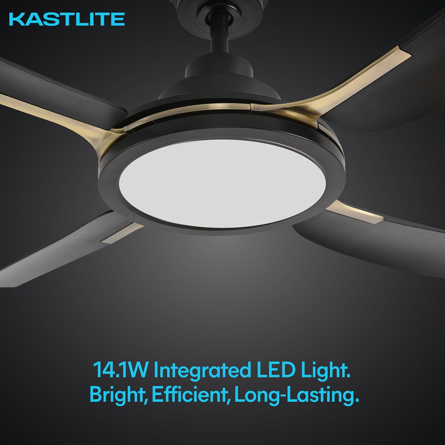 KastLite 56-Inch Smart Ceiling Fan with Light | 6-CCT LED