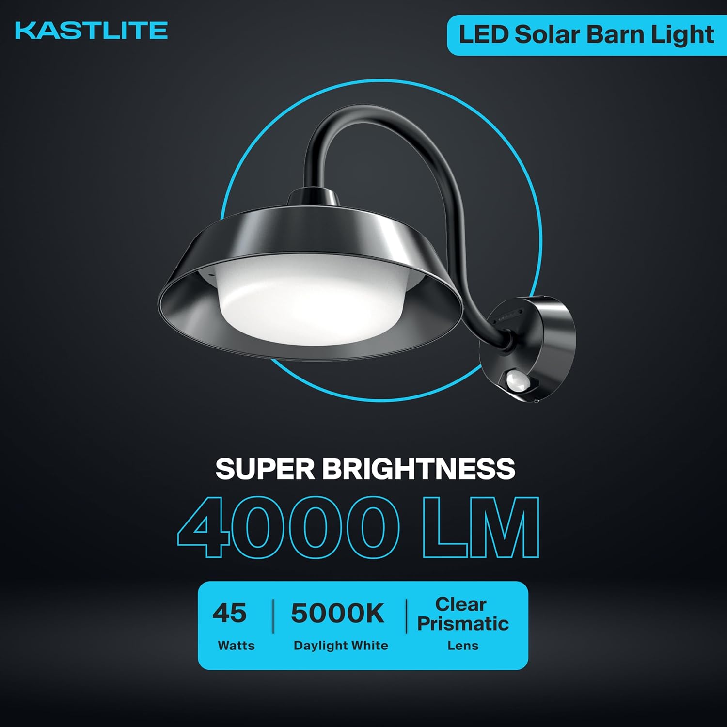 KastLite 45W Solar Barn Light