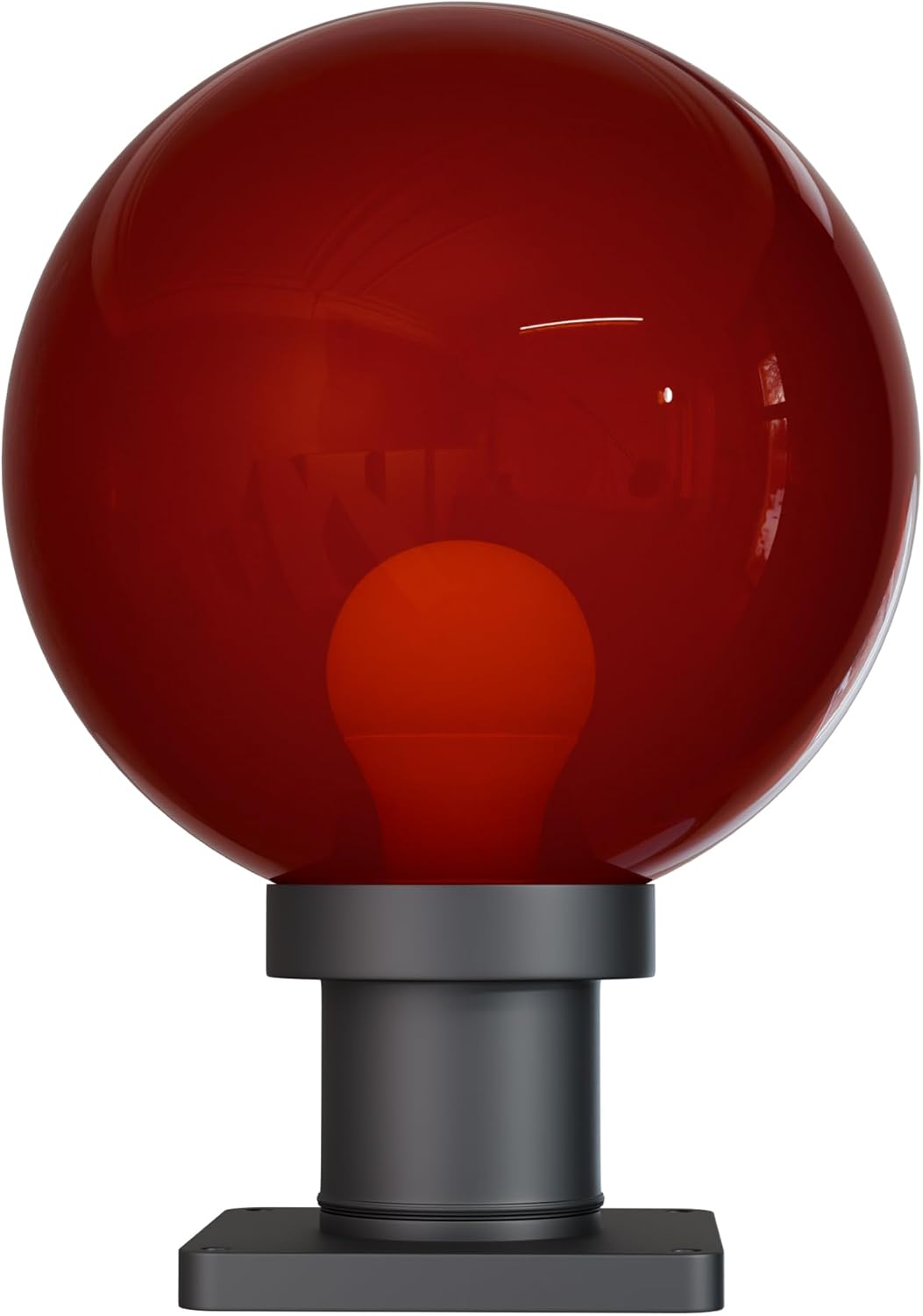 KastLite 10" Globe Pier Mount Outdoor Lighting with LED Lamp