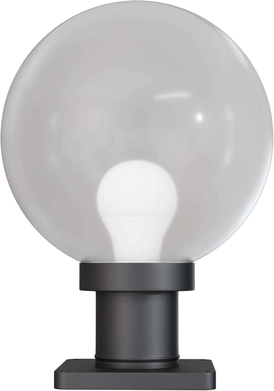 KastLite 10" Globe Pier Mount Outdoor Lighting with LED Lamp