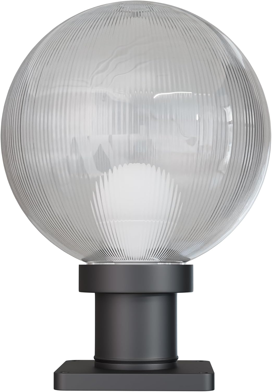 KastLite 10" Globe Pier Mount Outdoor Lighting with LED Lamp