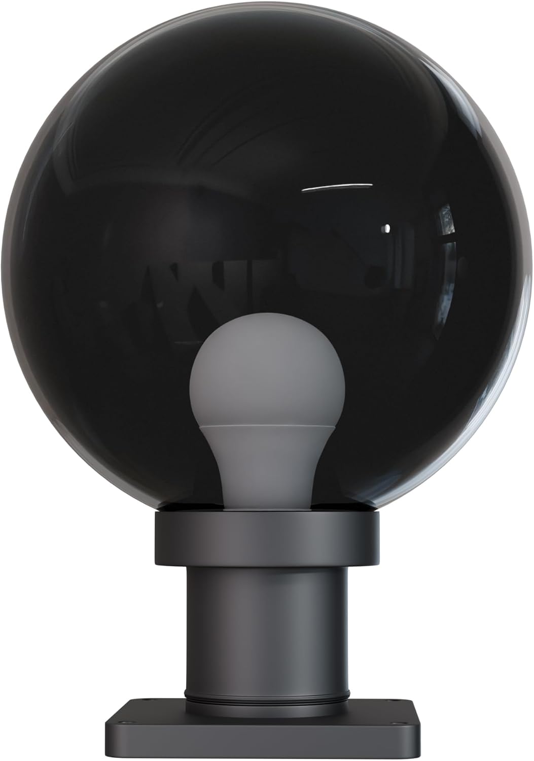 KastLite 10" Globe Pier Mount Outdoor Lighting with LED Lamp
