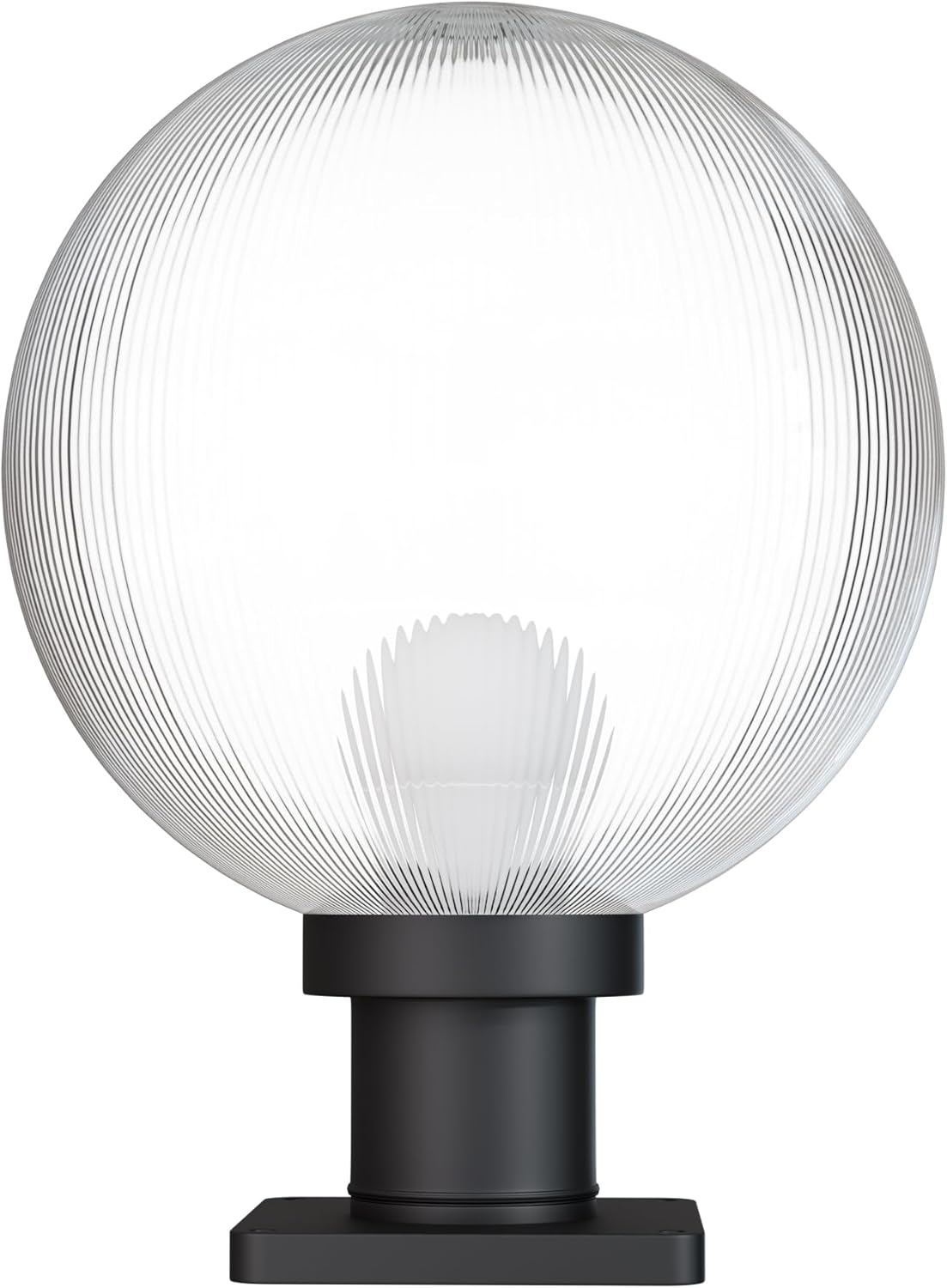 KastLite 12" Globe Pier Mount Outdoor Lighting with LED Lamp