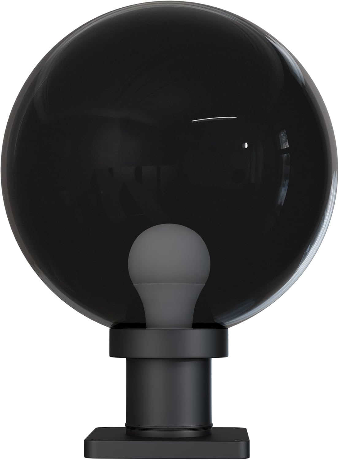 KastLite 12" Globe Pier Mount Outdoor Lighting with LED Lamp